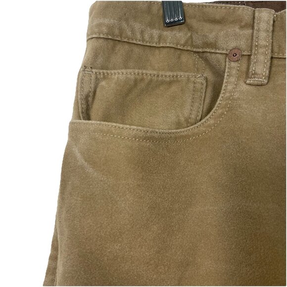 Polo Ralph Lauren Pants The Varick Slim 625 Straight Jeans Size 36 x 34 Tan - Picture 4 of 9